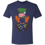 T-Shirts Vintage Navy / S Mad Hatter Men's Triblend T-Shirt