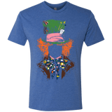 T-Shirts Vintage Royal / S Mad Hatter Men's Triblend T-Shirt