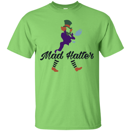 T-Shirts Lime / Small Mad Hatter T-Shirt
