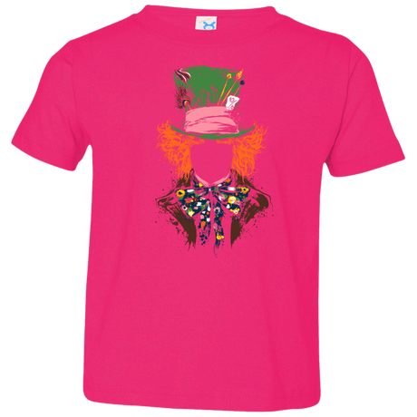 T-Shirts Hot Pink / 2T Mad Hatter Toddler Premium T-Shirt