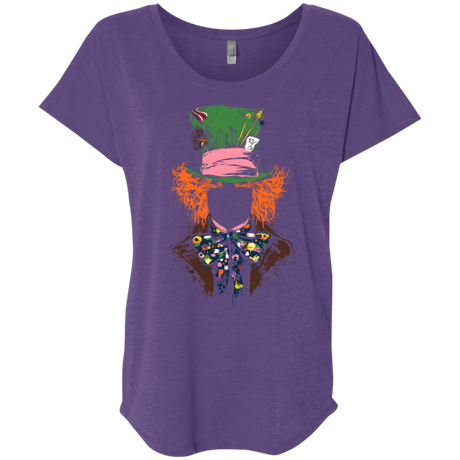 Mad Hatter Triblend Dolman Sleeve