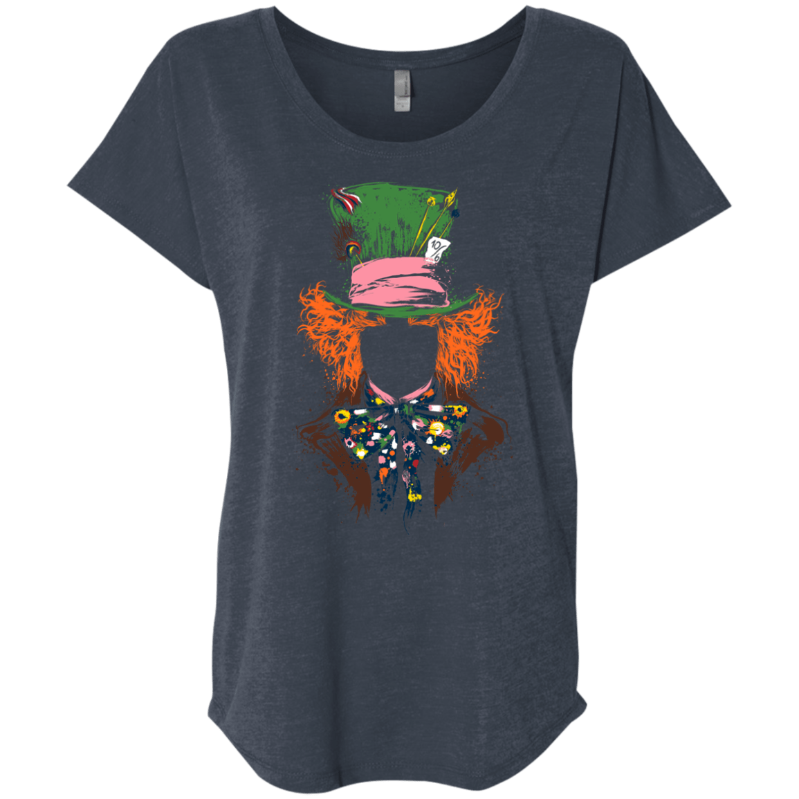 Mad Hatter Triblend Dolman Sleeve