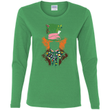 T-Shirts Irish Green / S Mad Hatter Women's Long Sleeve T-Shirt