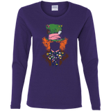 T-Shirts Purple / S Mad Hatter Women's Long Sleeve T-Shirt