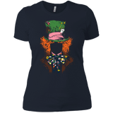 T-Shirts Midnight Navy / X-Small Mad Hatter Women's Premium T-Shirt