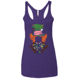 Mad Hatter Women's Triblend Racerback Tank