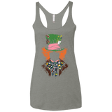 Mad Hatter Women's Triblend Racerback Tank