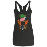 Mad Hatter Women's Triblend Racerback Tank
