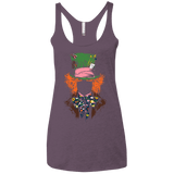 Mad Hatter Women's Triblend Racerback Tank