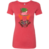 T-Shirts Vintage Red / S Mad Hatter Women's Triblend T-Shirt