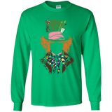 T-Shirts Irish Green / YS Mad Hatter Youth Long Sleeve T-Shirt