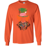 T-Shirts Orange / YS Mad Hatter Youth Long Sleeve T-Shirt