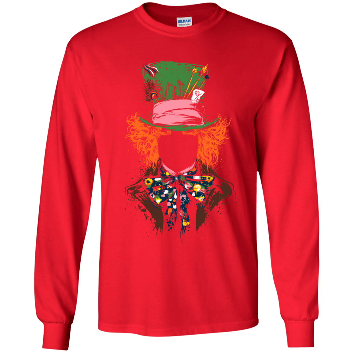 Mad Hatter Youth Long Sleeve T-Shirt