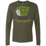 T-Shirts Military Green / Small MAD HATTER2 Men's Premium Long Sleeve