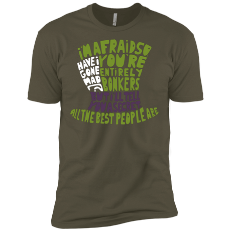 T-Shirts Military Green / X-Small MAD HATTER2 Men's Premium T-Shirt