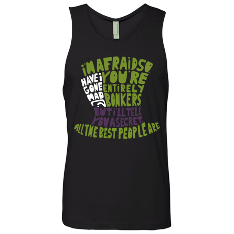 T-Shirts Black / Small MAD HATTER2 Men's Premium Tank Top