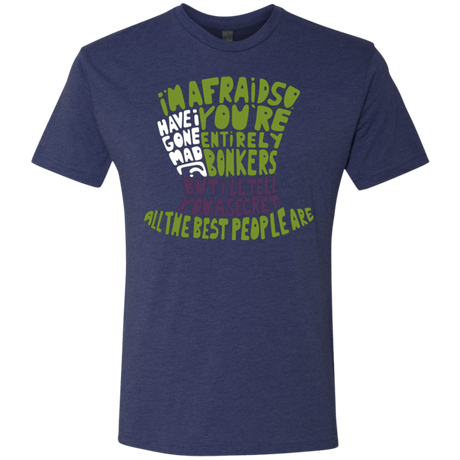 T-Shirts Vintage Navy / Small MAD HATTER2 Men's Triblend T-Shirt