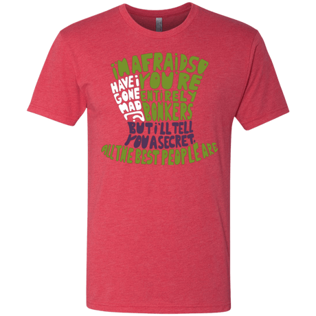 T-Shirts Vintage Red / Small MAD HATTER2 Men's Triblend T-Shirt