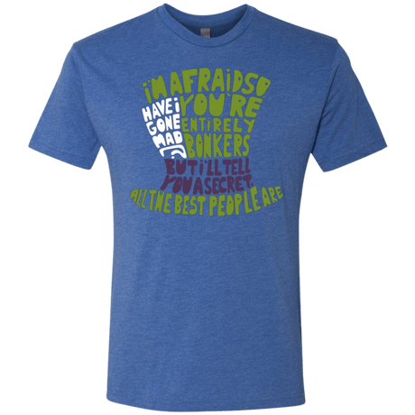 T-Shirts Vintage Royal / Small MAD HATTER2 Men's Triblend T-Shirt
