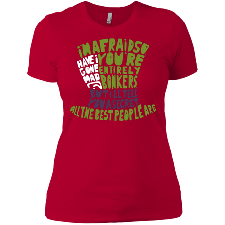 T-Shirts Red / X-Small MAD HATTER2 Women's Premium T-Shirt