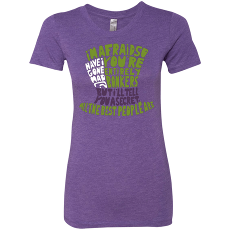 T-Shirts Purple Rush / Small MAD HATTER2 Women's Triblend T-Shirt