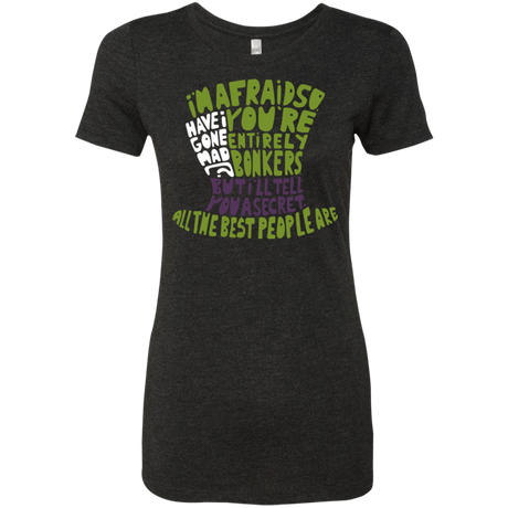 T-Shirts Vintage Black / Small MAD HATTER2 Women's Triblend T-Shirt