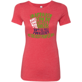 T-Shirts Vintage Red / Small MAD HATTER2 Women's Triblend T-Shirt