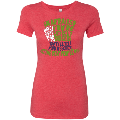 T-Shirts Vintage Red / Small MAD HATTER2 Women's Triblend T-Shirt