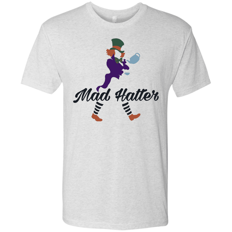 T-Shirts Heather White / Small Mad Hattter Men's Triblend T-Shirt