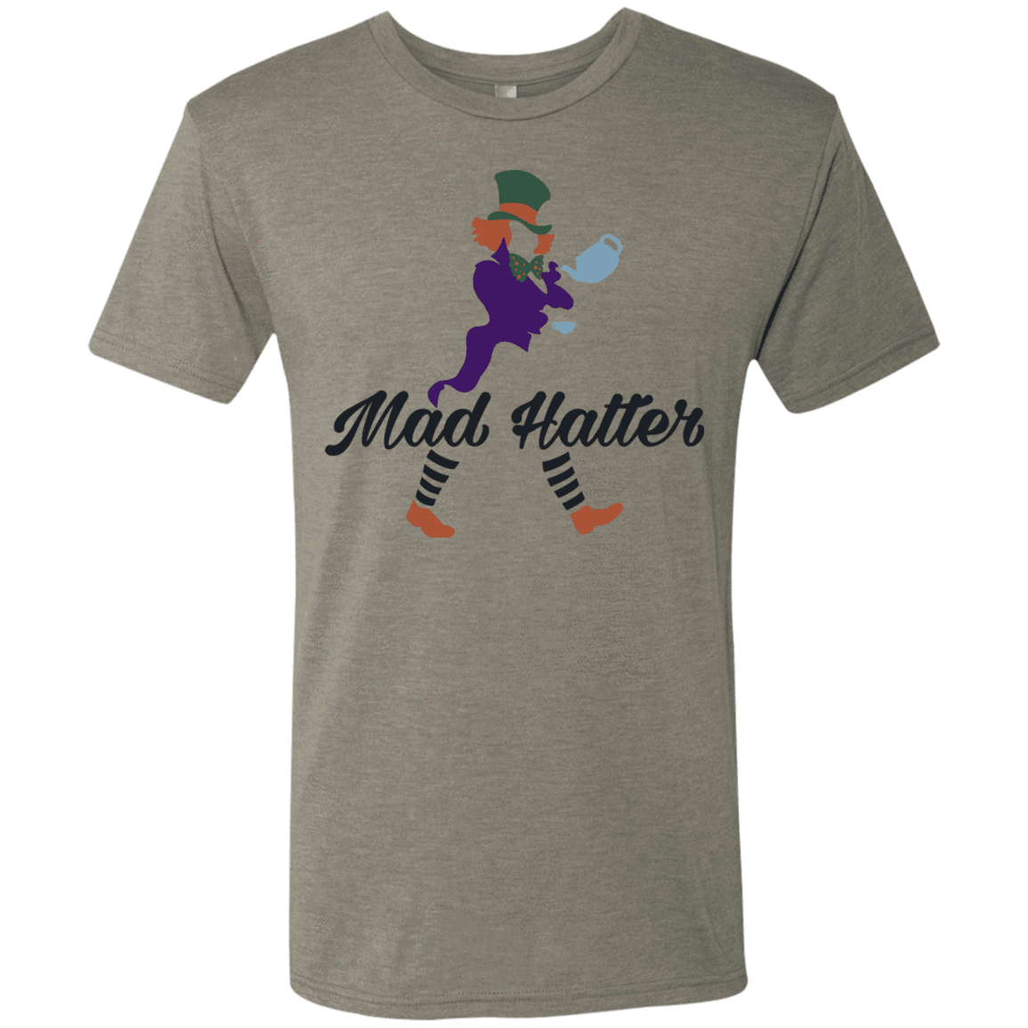 T-Shirts Venetian Grey / Small Mad Hattter Men's Triblend T-Shirt