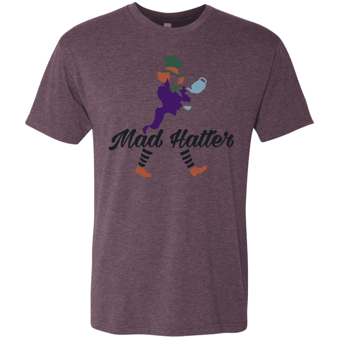 T-Shirts Vintage Purple / Small Mad Hattter Men's Triblend T-Shirt