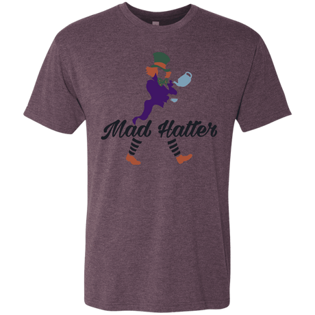 T-Shirts Vintage Purple / Small Mad Hattter Men's Triblend T-Shirt