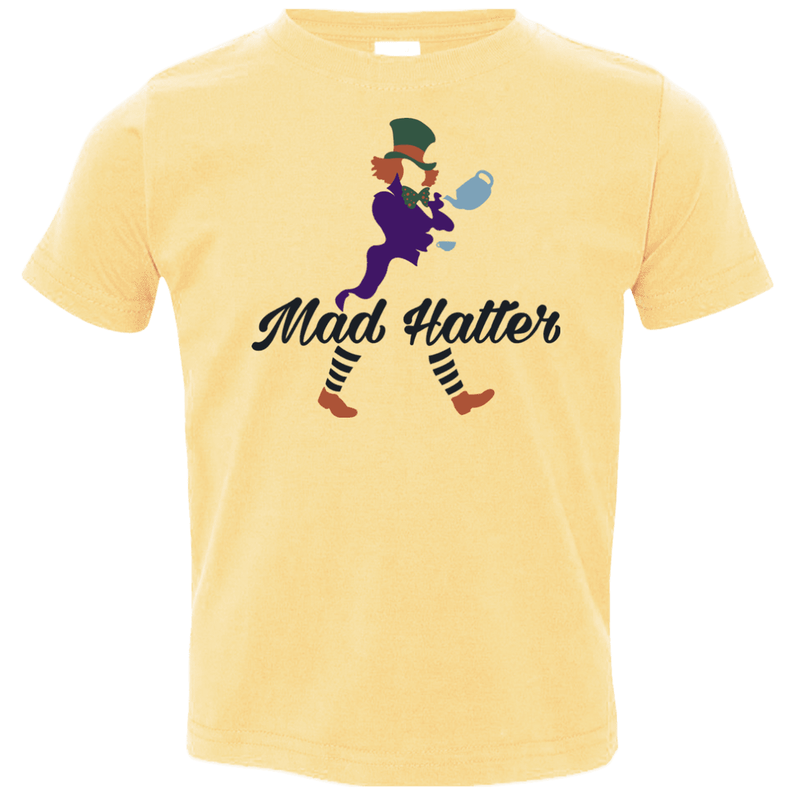 T-Shirts Butter / 2T Mad Hattter Toddler Premium T-Shirt