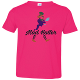 T-Shirts Hot Pink / 2T Mad Hattter Toddler Premium T-Shirt