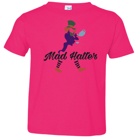 T-Shirts Hot Pink / 2T Mad Hattter Toddler Premium T-Shirt