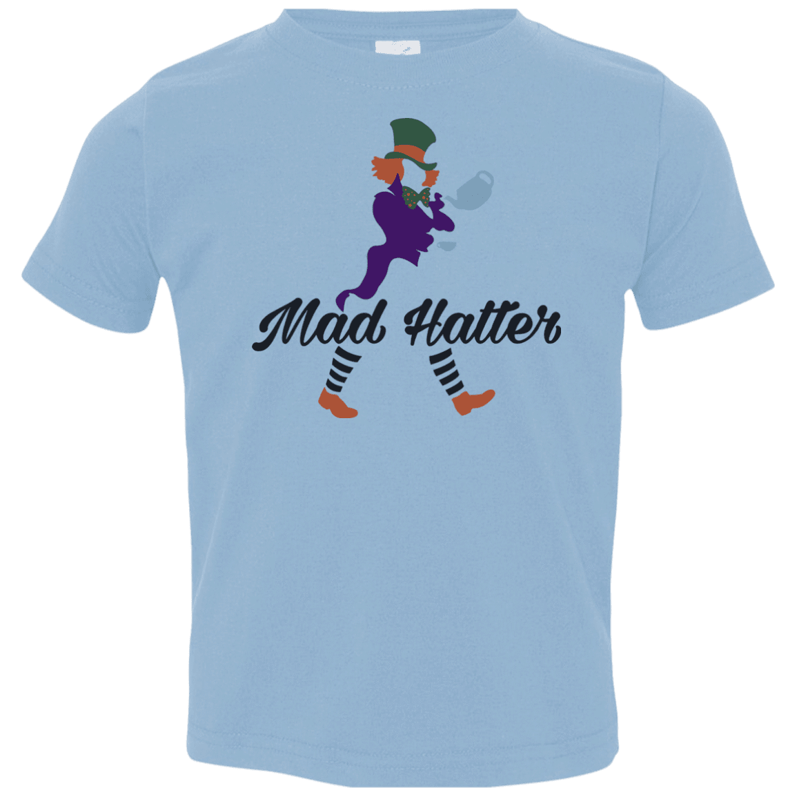 T-Shirts Light Blue / 2T Mad Hattter Toddler Premium T-Shirt