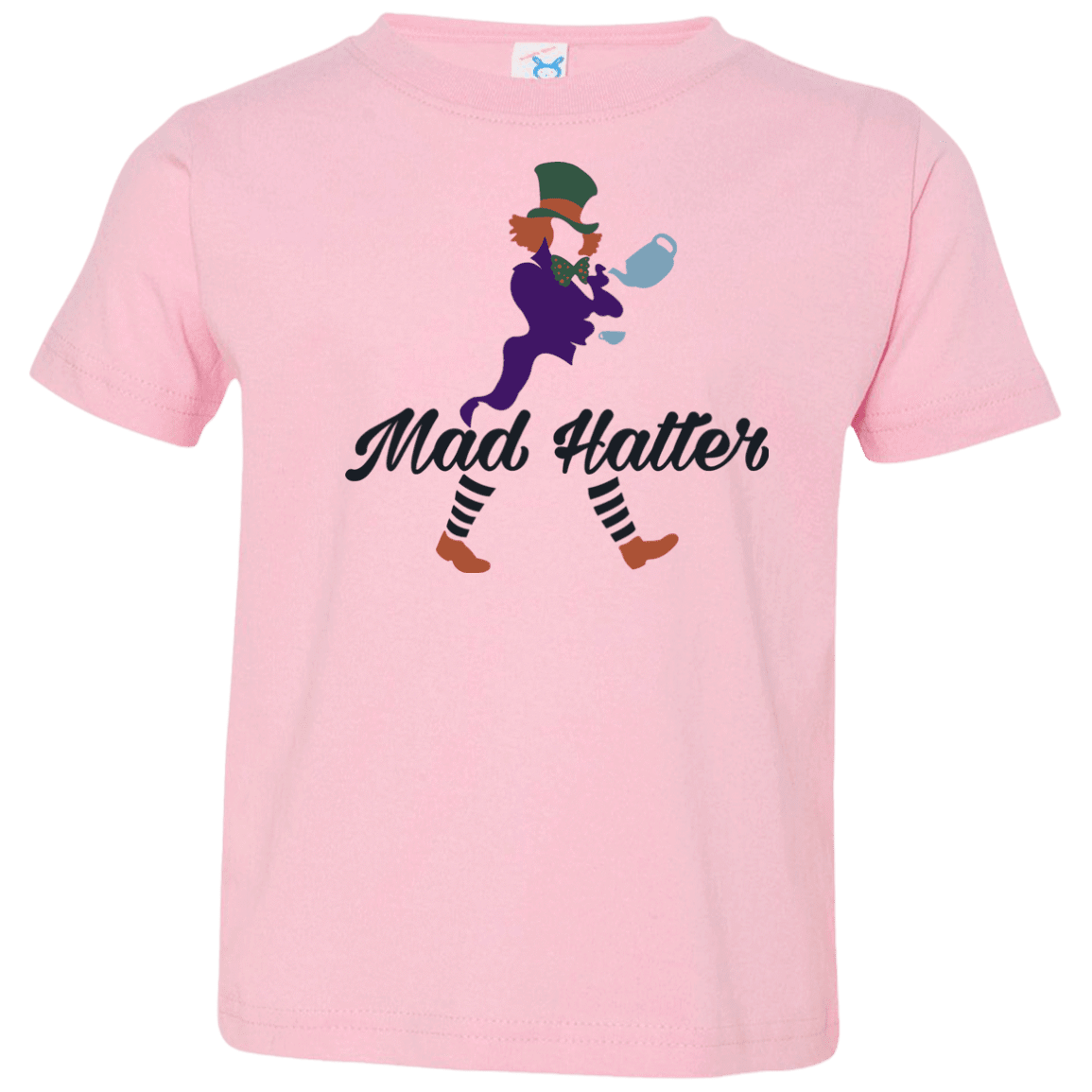 T-Shirts Pink / 2T Mad Hattter Toddler Premium T-Shirt