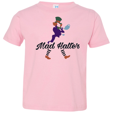 T-Shirts Pink / 2T Mad Hattter Toddler Premium T-Shirt