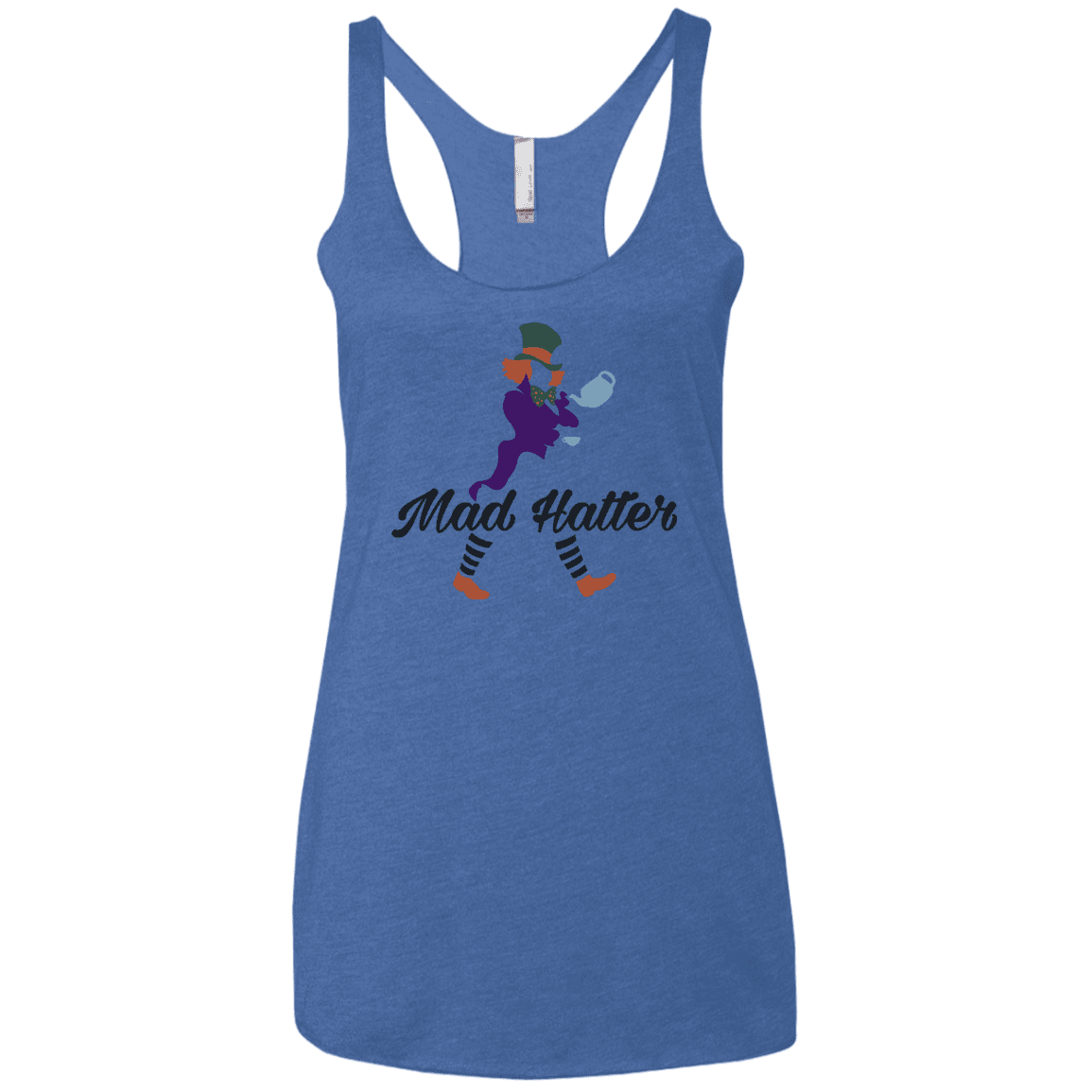 Mad Hattter Women's Triblend Racerback Tank