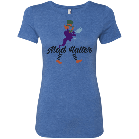 T-Shirts Vintage Royal / Small Mad Hattter Women's Triblend T-Shirt