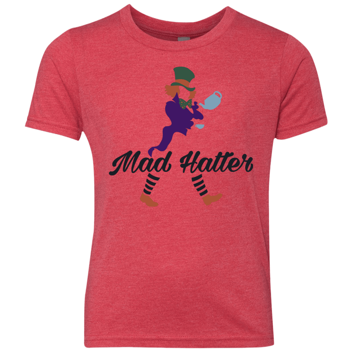 T-Shirts Vintage Red / YXS Mad Hattter Youth Triblend T-Shirt