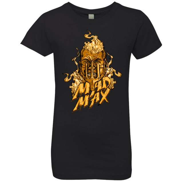 T-Shirts Black / YXS Mad Head Girls Premium T-Shirt