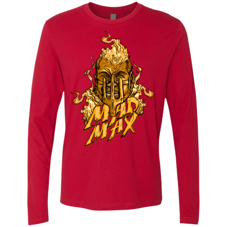 T-Shirts Red / Small Mad Head Men's Premium Long Sleeve