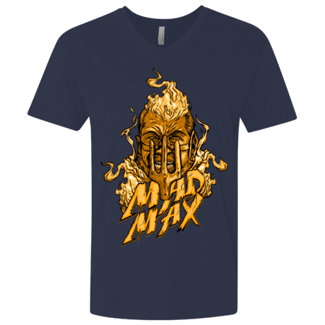 T-Shirts Midnight Navy / X-Small Mad Head Men's Premium V-Neck