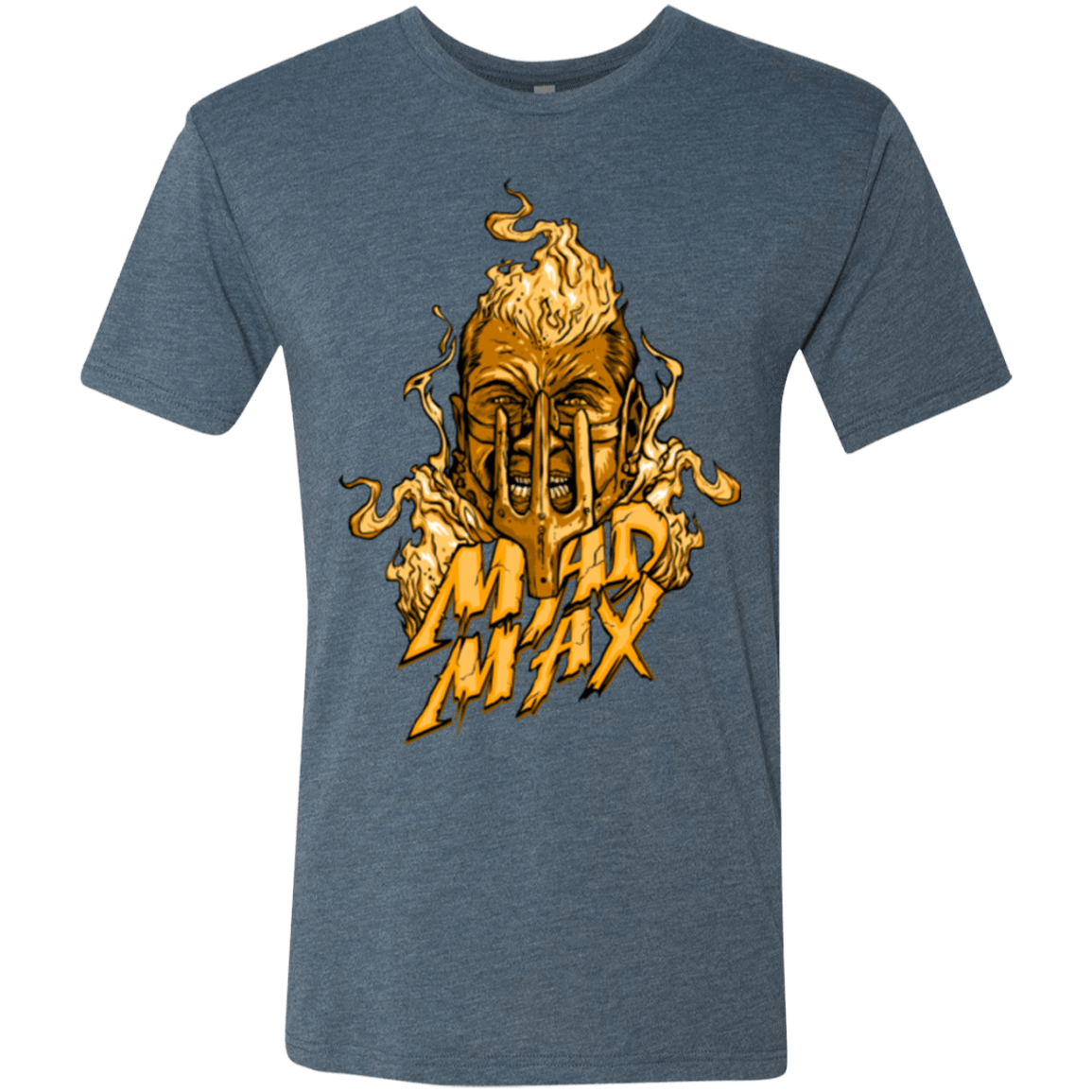 T-Shirts Indigo / Small Mad Head Men's Triblend T-Shirt