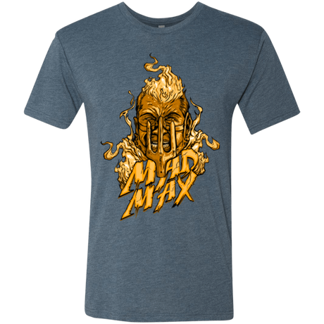T-Shirts Indigo / Small Mad Head Men's Triblend T-Shirt