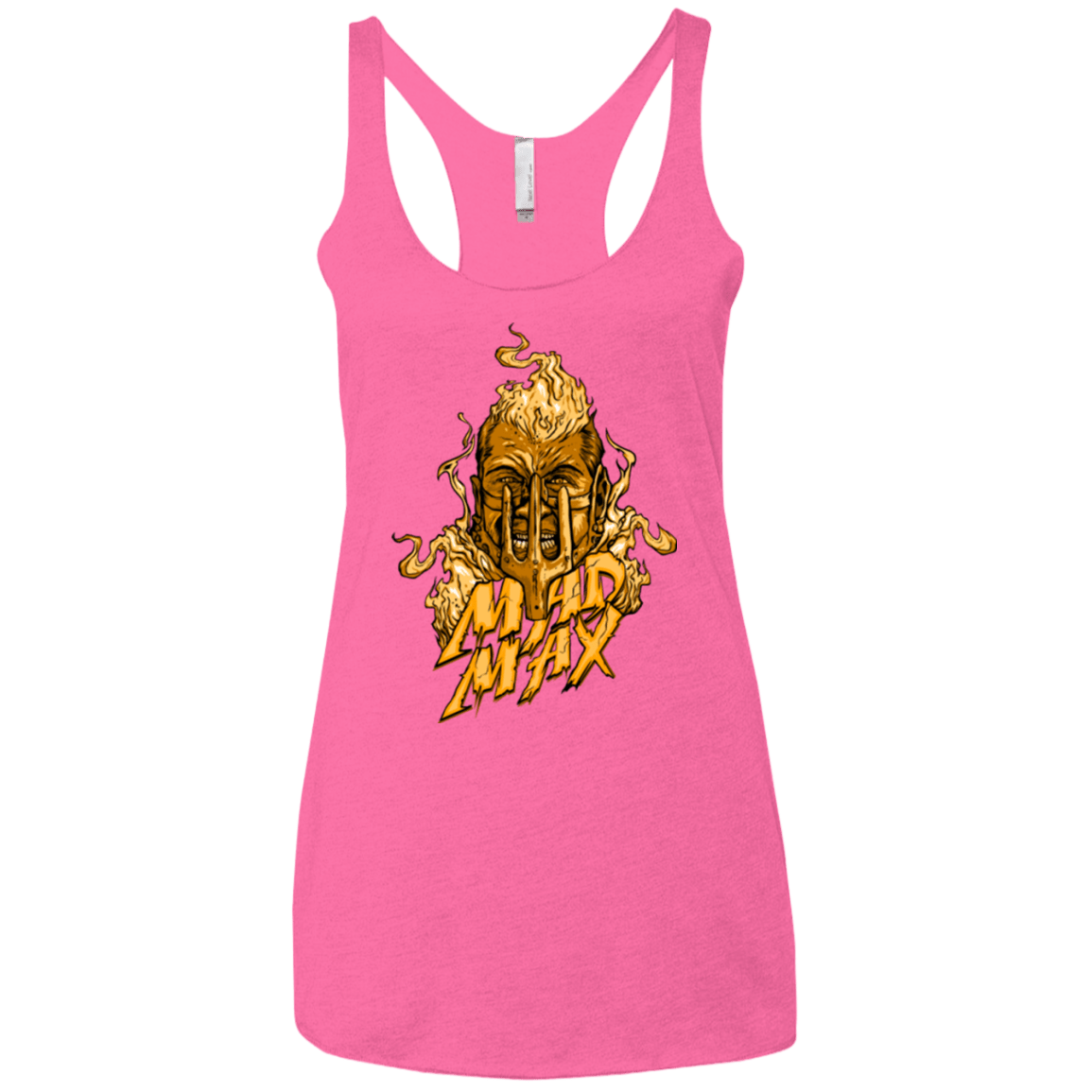 T-Shirts Vintage Pink / X-Small Mad Head Women's Triblend Racerback Tank