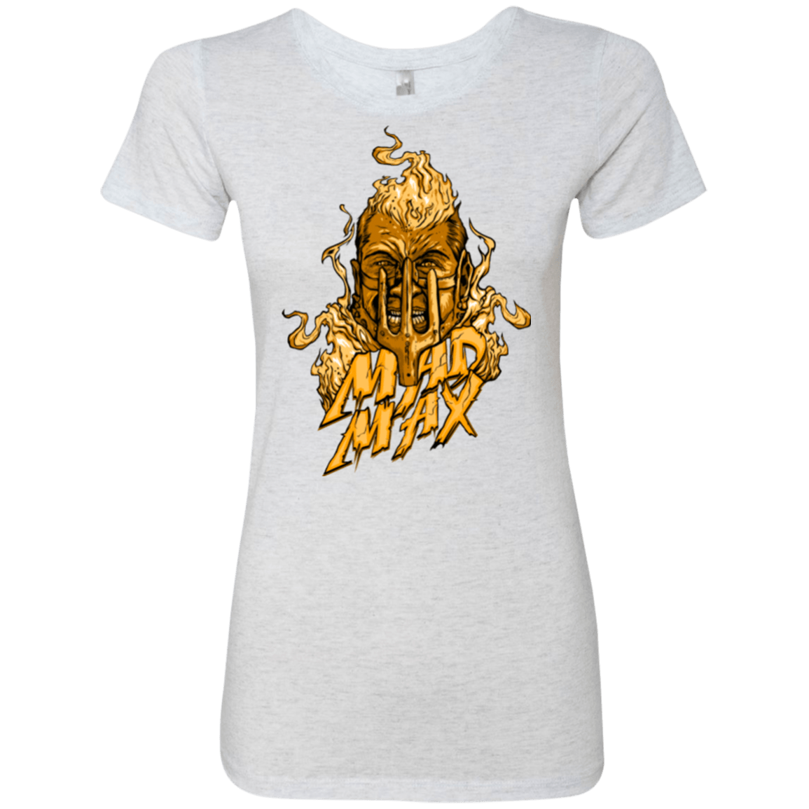 T-Shirts Heather White / Small Mad Head Women's Triblend T-Shirt
