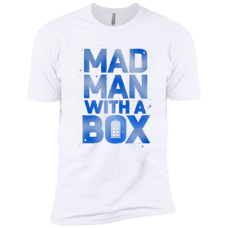 T-Shirts White / YXS Mad Man Box Boys Premium T-Shirt