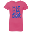 T-Shirts Hot Pink / YXS Mad Man Box Girls Premium T-Shirt